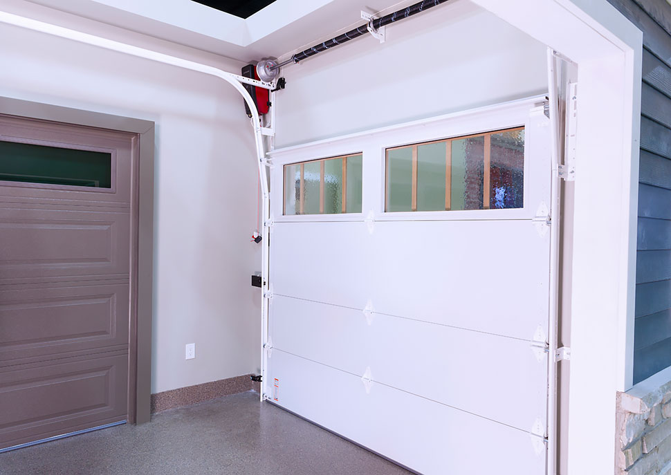 High Lift Garage Door Conversion For Car Lift